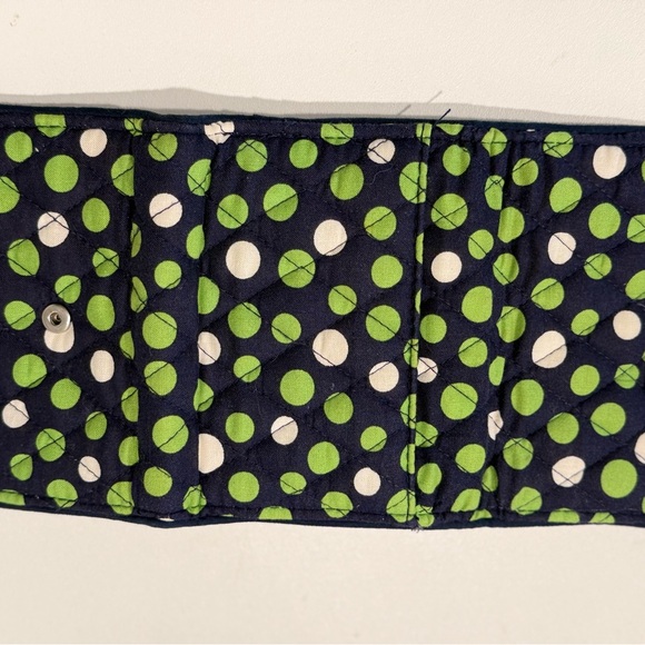 Vera Bradley Fabric Polka Dot Wallet NEW - Picture 4 of 7